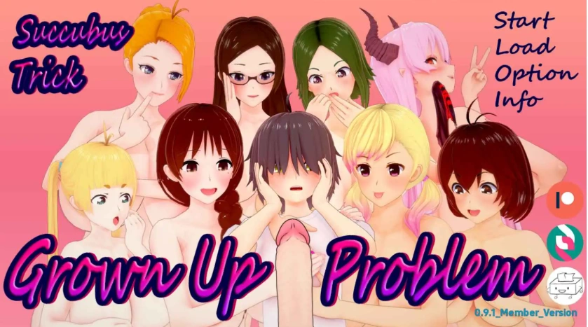 图片[1]-【日系SLG/汉化/动态】魅魔伎俩：成长问题v0.9.1 AI版【PC+安卓/3.46G/更新】Succubus Trick: Grown Up Problem [v0.9.1]-IS充值【0】